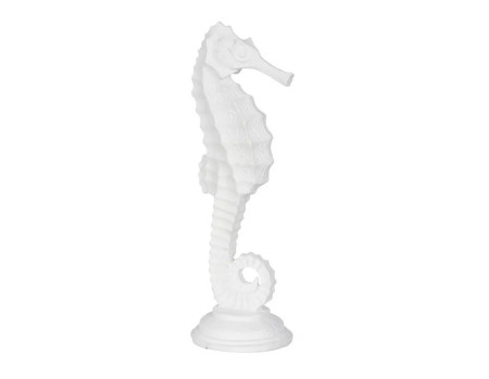 FIGURA CABALLITO DE MAR BLANCO