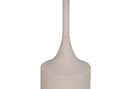 MESA DE CENTRO METAL BLANCO